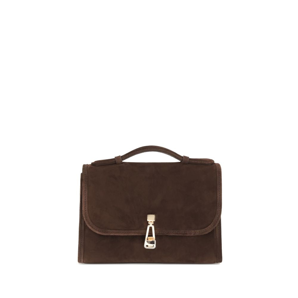 Brown Leather Shoulder Bag