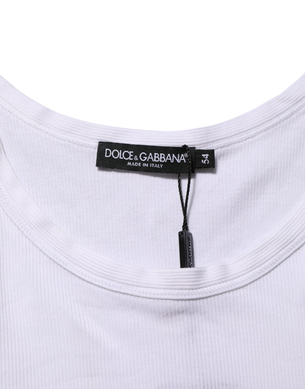 White Sleeveless Round Neck Tank Top T-shirt
