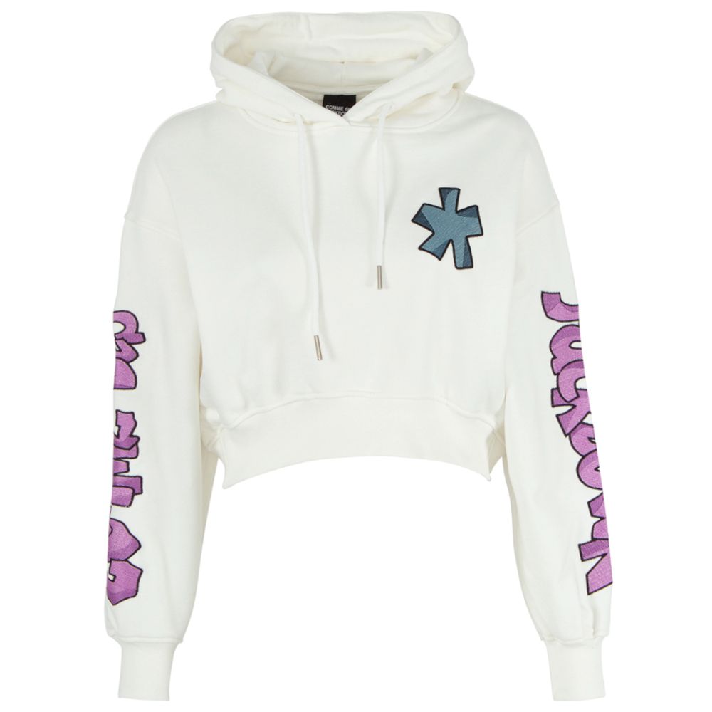 White Cotton Women Sweater