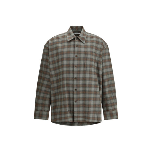 Flannel Check Borrowed Shirt