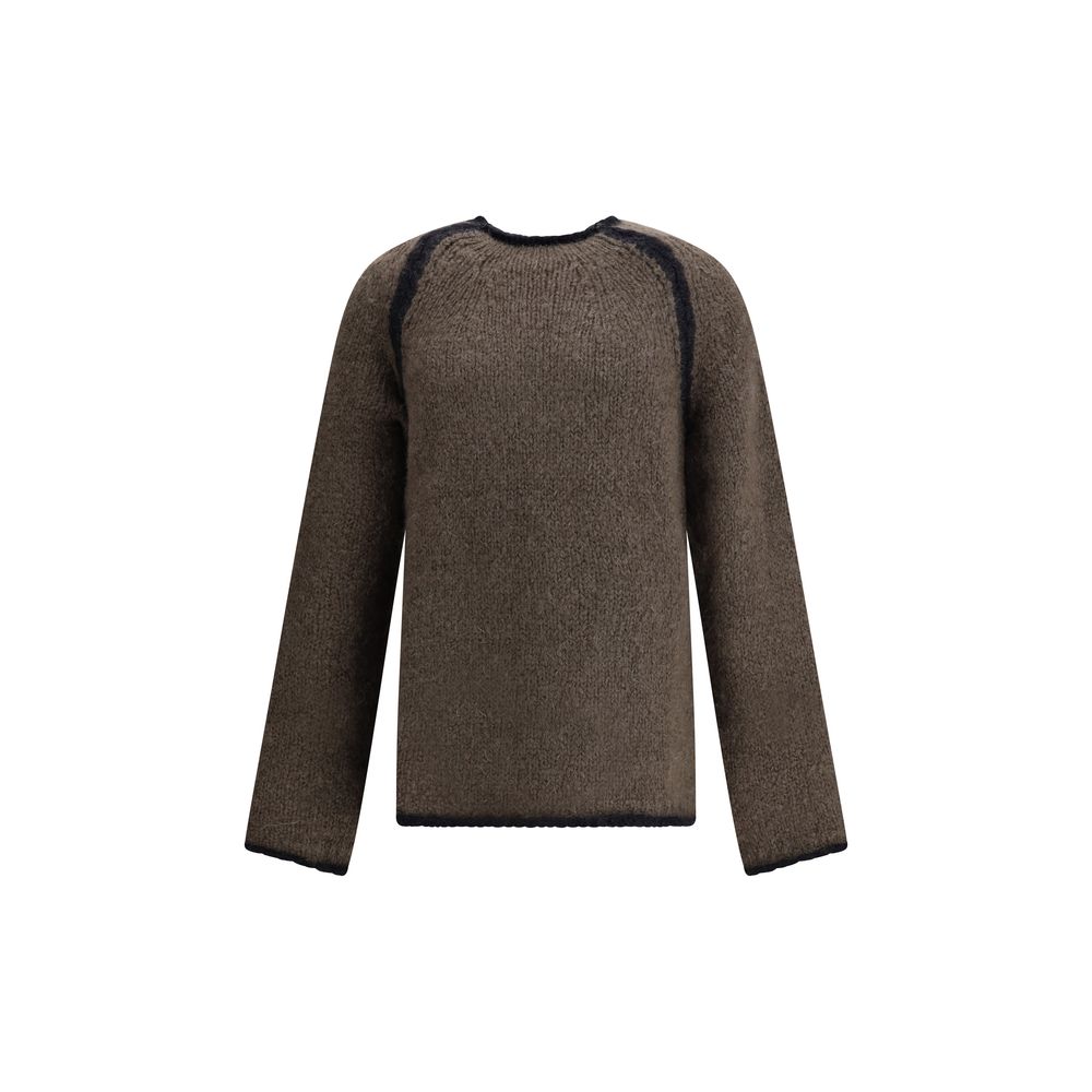 Brown Mohair Sweatshirt