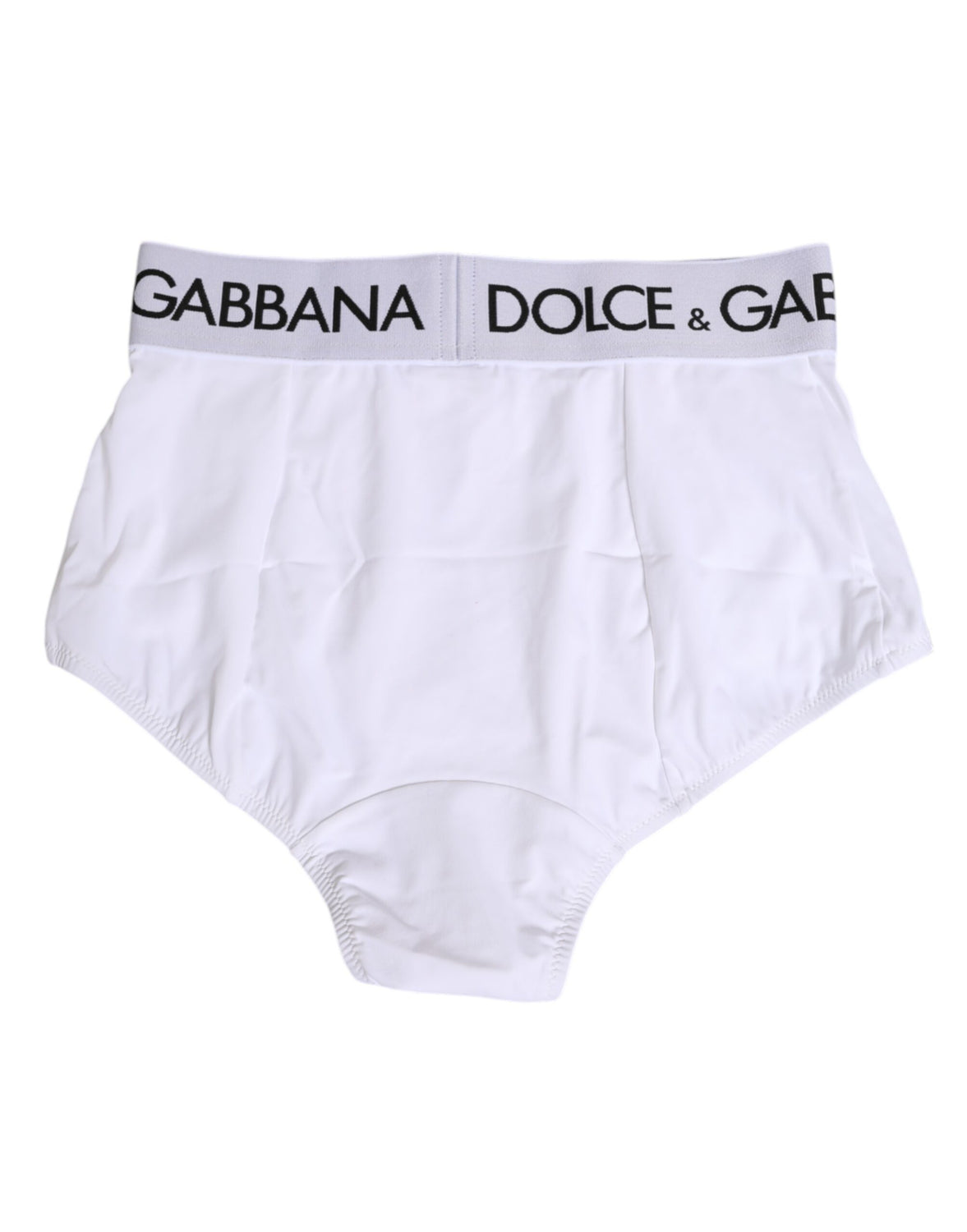 White Nylon Logo Waistband Panty Underwear