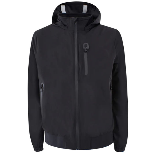 Black Nylon Men's Jacket