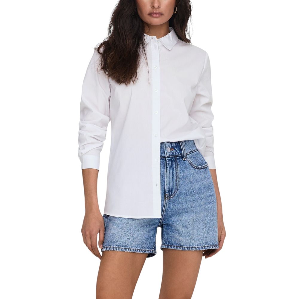Blue Cotton Blouse