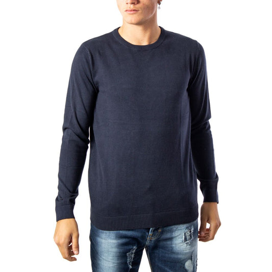 Blue Cotton Sweatshirt