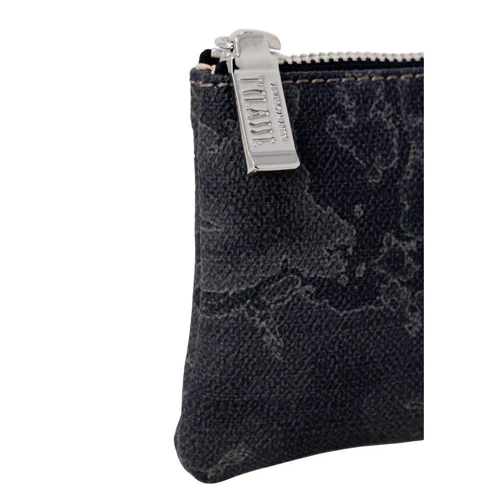 Black Polyester Wallet