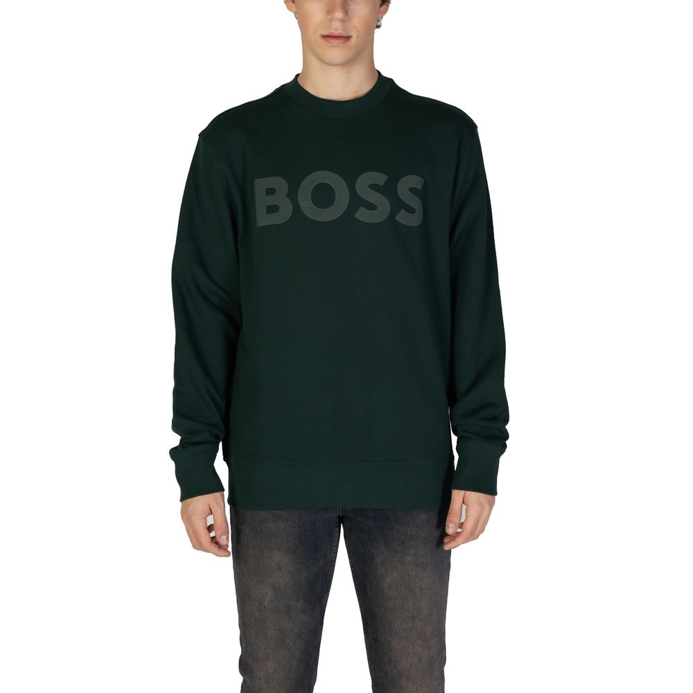 Green Cotton Sweatshirt