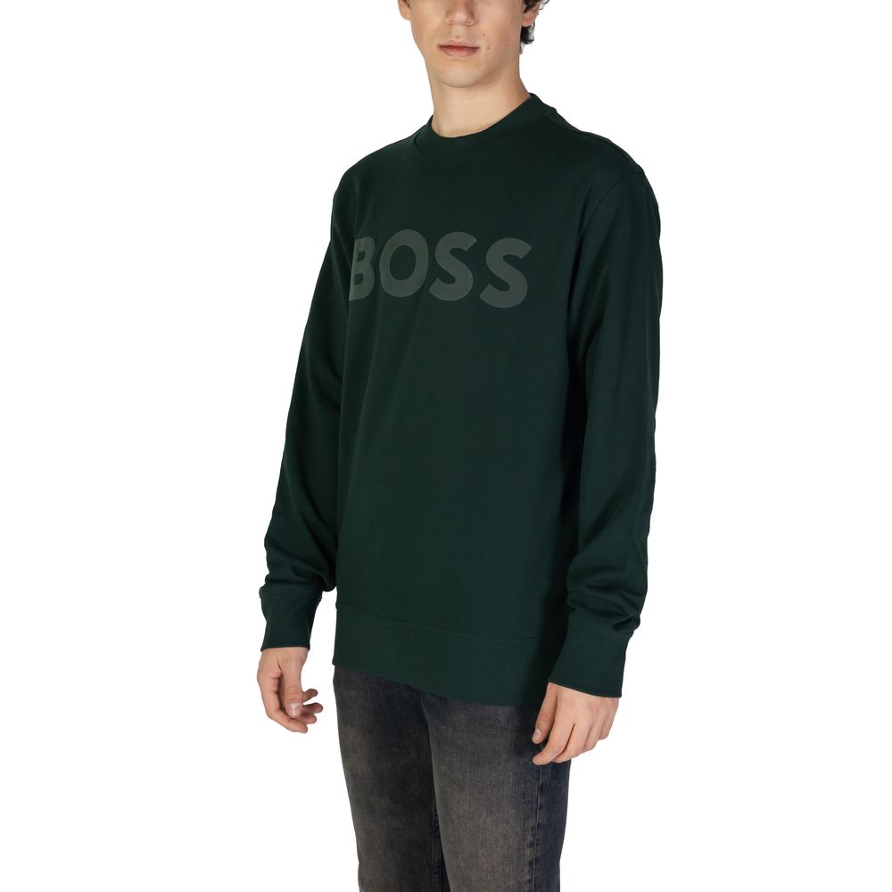 Green Cotton Sweatshirt