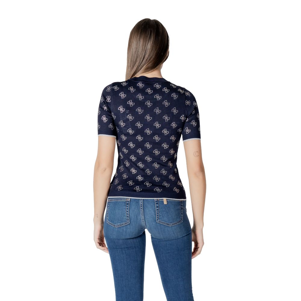 Blue Viscose Sweater