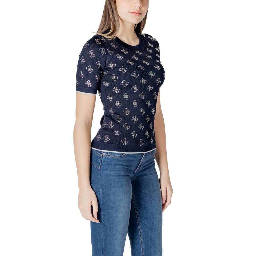 Blue Viscose Sweater