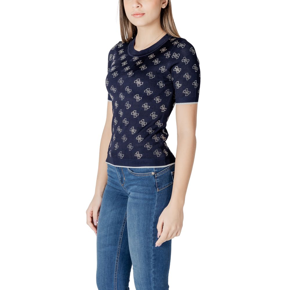 Blue Viscose Sweater