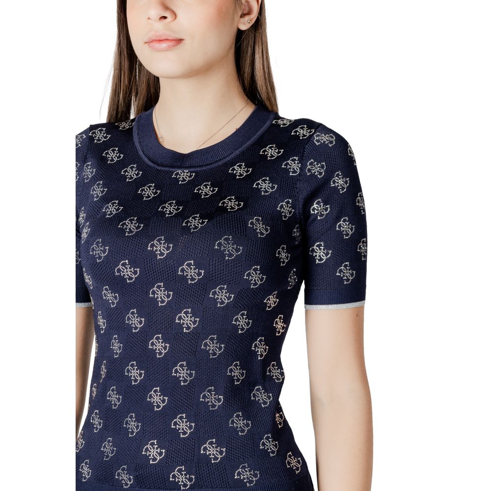 Blue Viscose Sweater