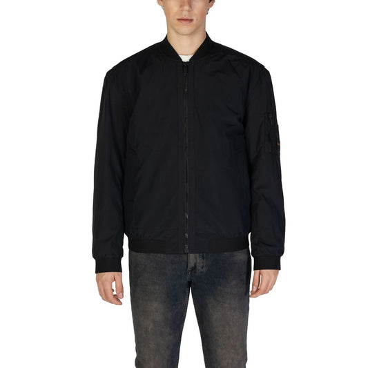Black Polyamide Jackets & Coat