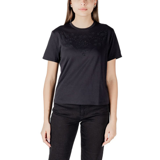 Black Cotton T-Shirt