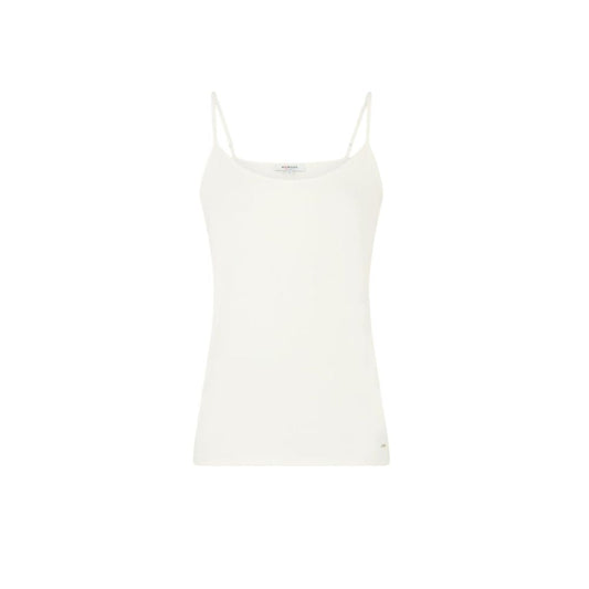 Cream Cotton Tank Top