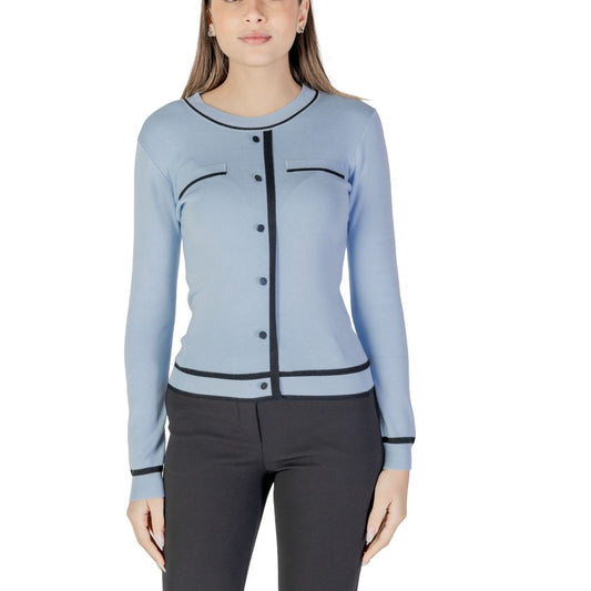 Blue Viscose Sweatshirt