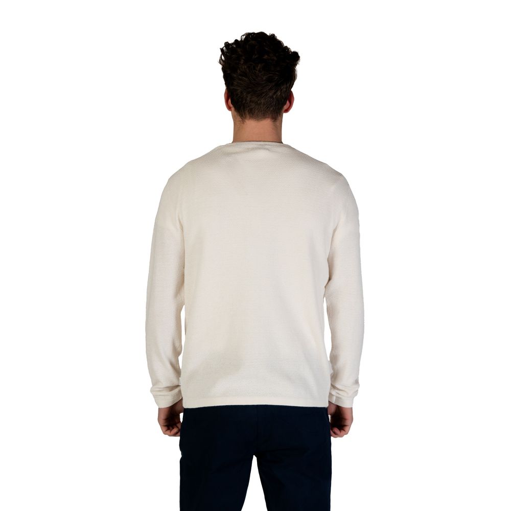 White Cotton Sweatshirt