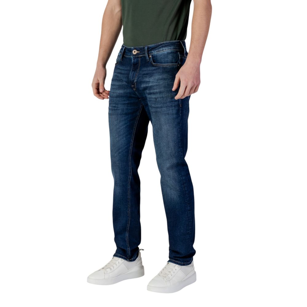 Blue Organic Cotton Relaxed Fit Jeans