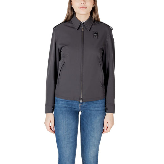 Black Polyamide Jackets & Coat