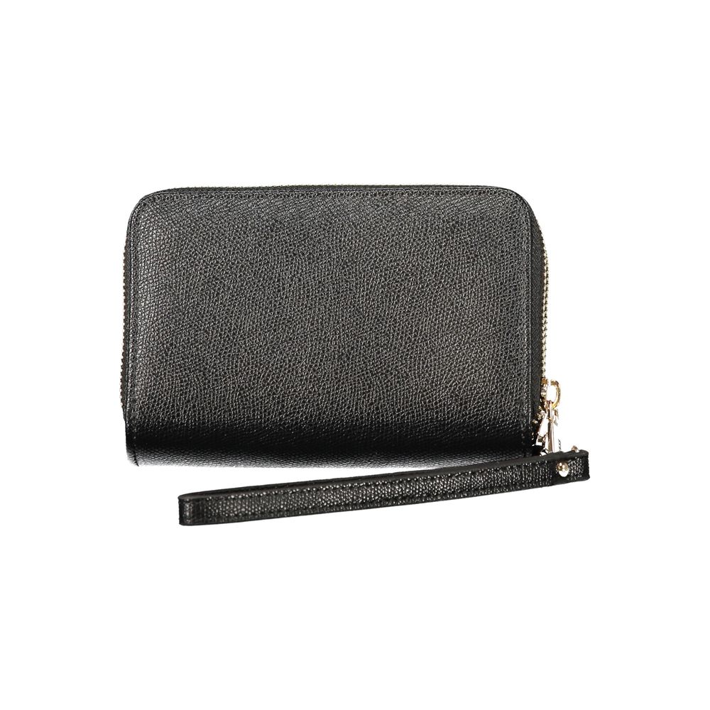 Black Polyethylene Women Wallet