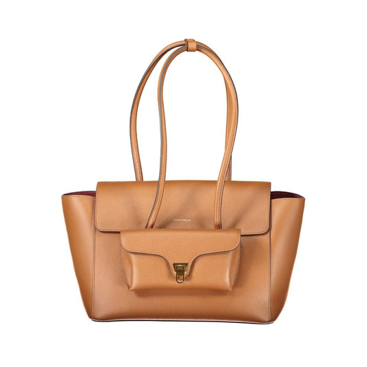 Brown Leather Women Handbag