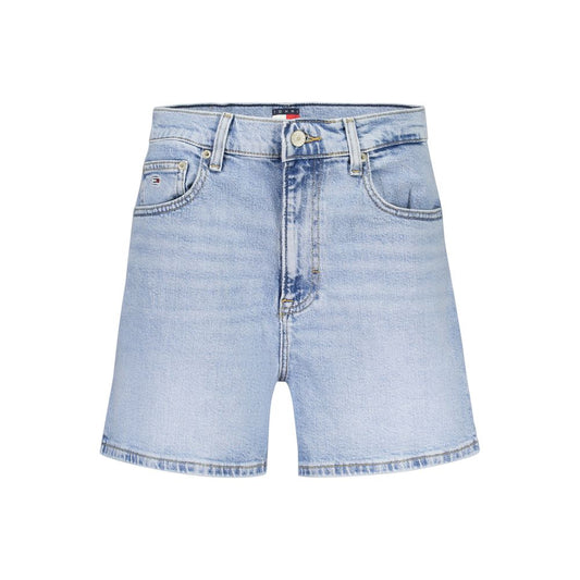 Blue Cotton Short