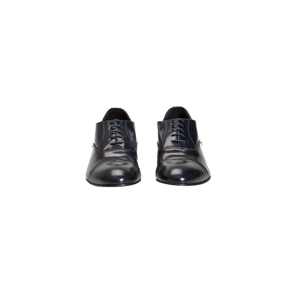 Blue Calfskin Men Loafer