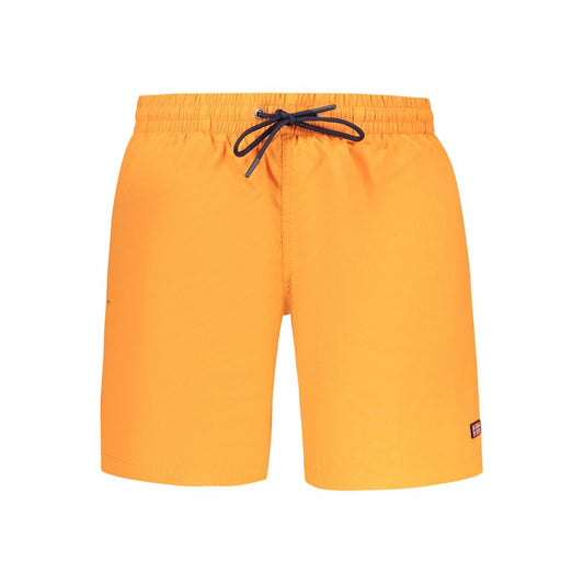 Orange Polyamide Swimwear