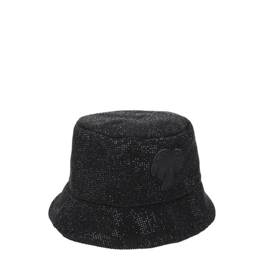Black Cotton Bucket Hat