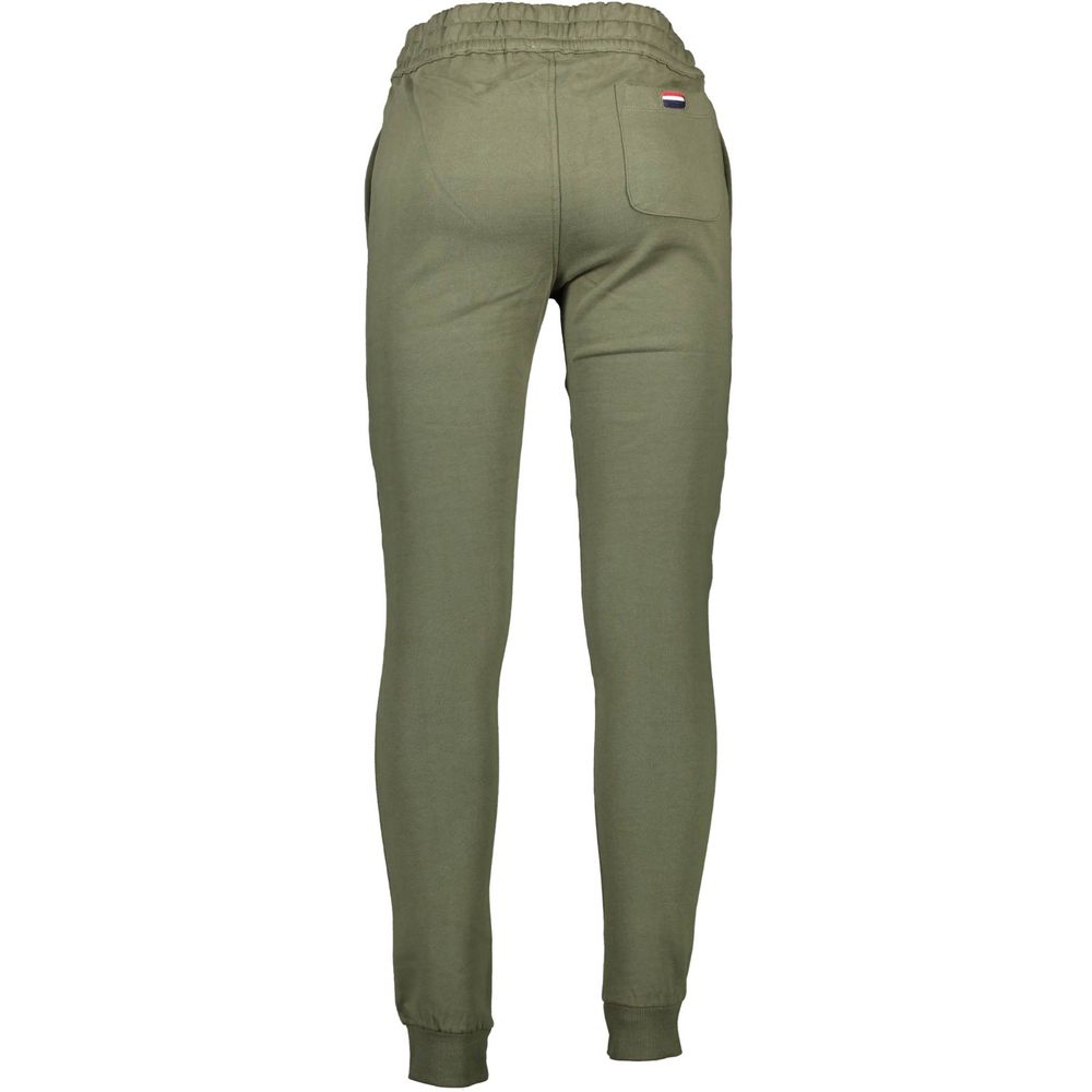 Green Cotton Pant