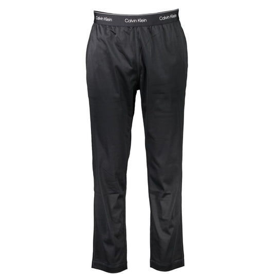 Black Polyester Pant