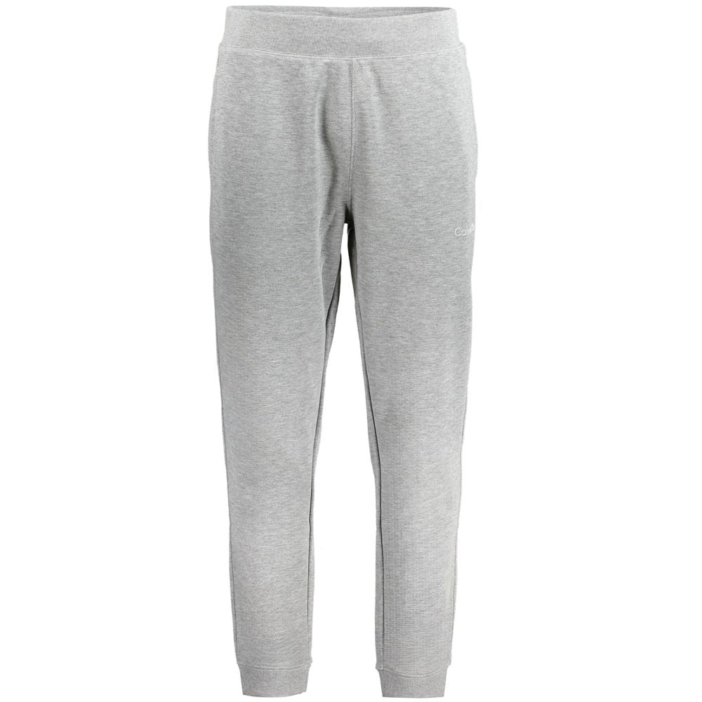 Gray Polyester Pant