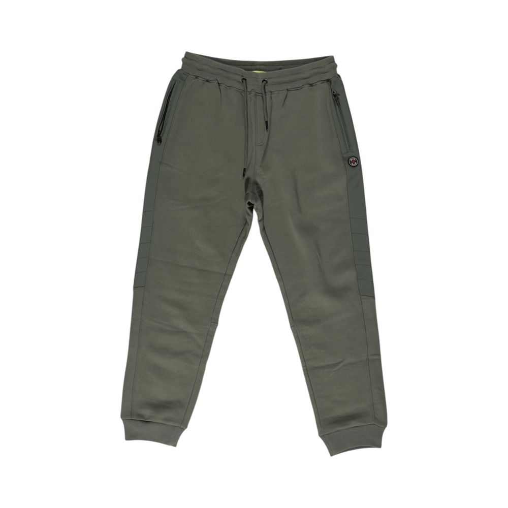 Green Cotton Joggers (Workout Pants)