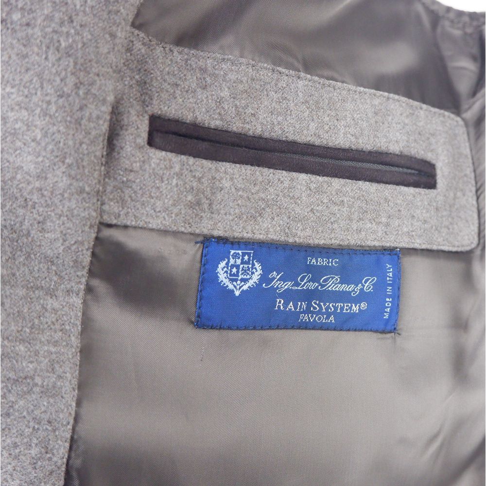 Gray Wool Sleveless Jacket
