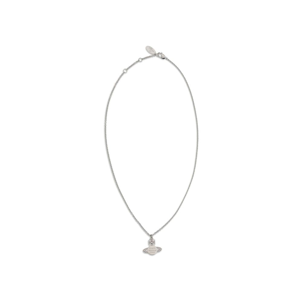 Chain Necklace with Orbit pendant