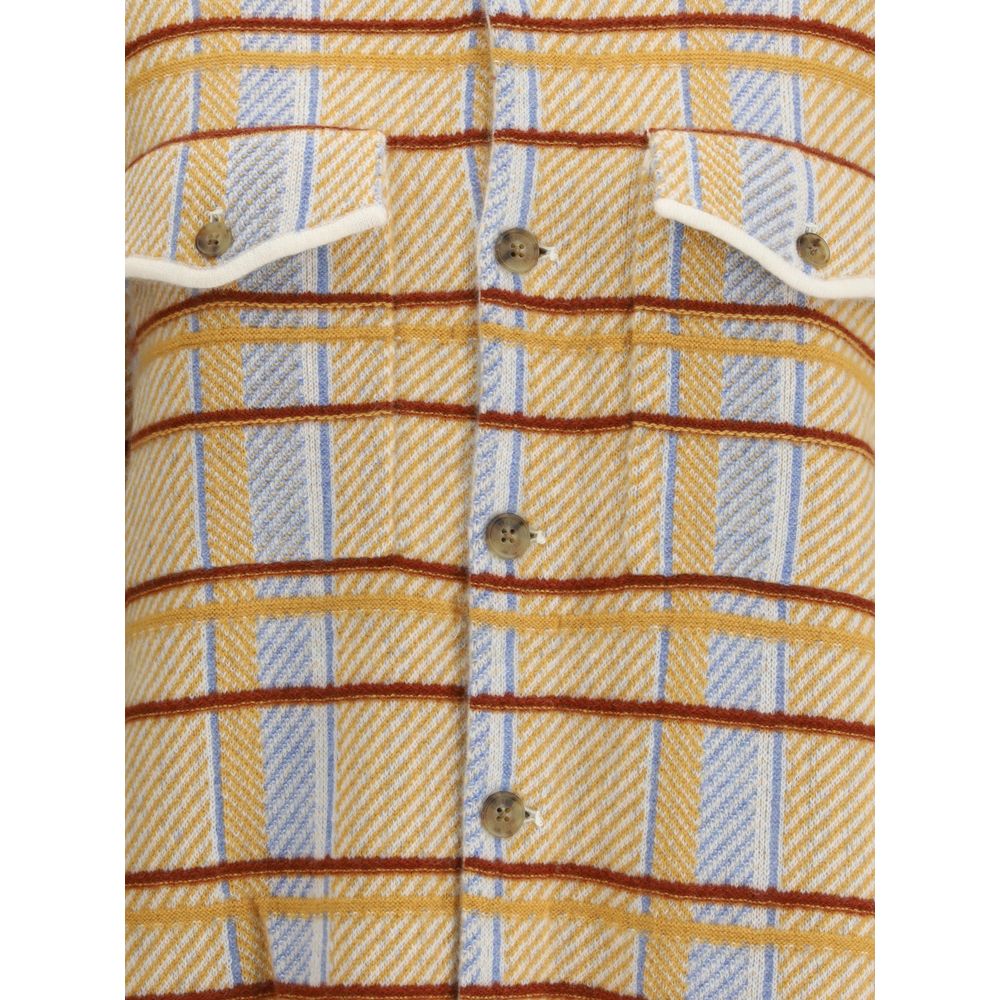 Cashmere Sweater Shirt