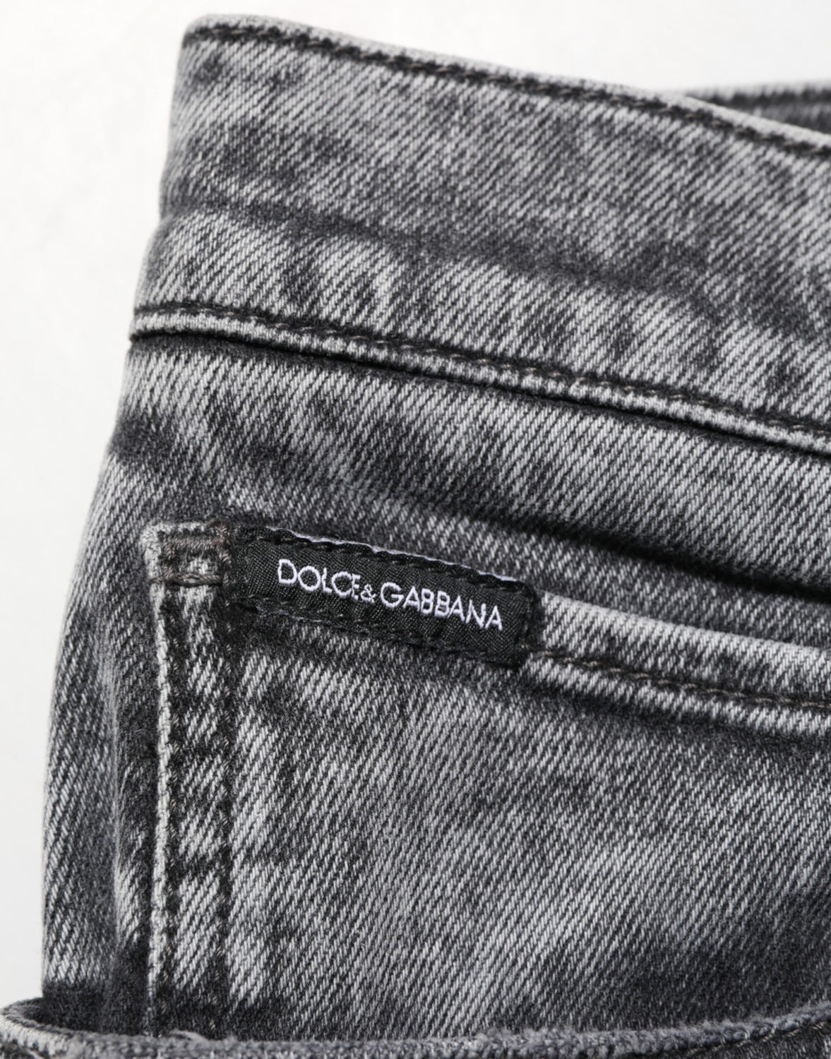 Gray Cotton Slim Fit Denim Trouser Jeans