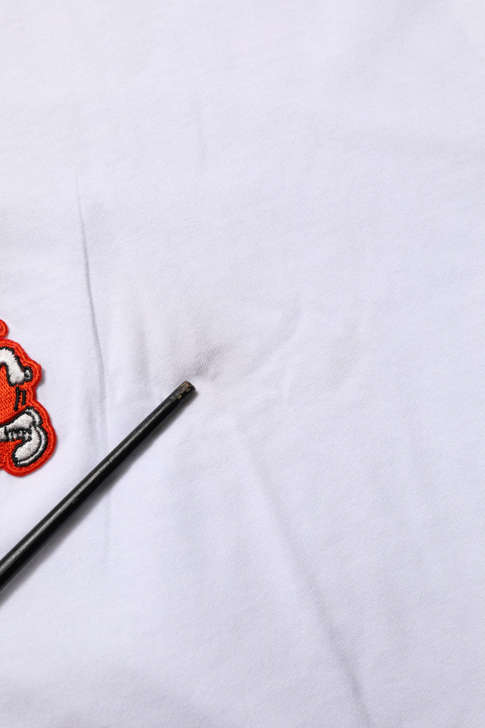 White Cotton DG Love Patch Crew Neck T-shirt