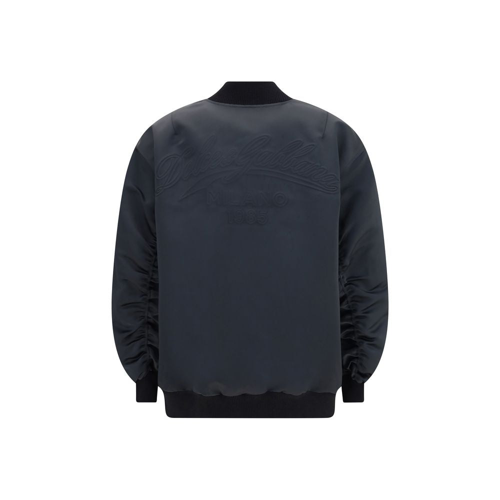 Oversized Jacket with embossed print