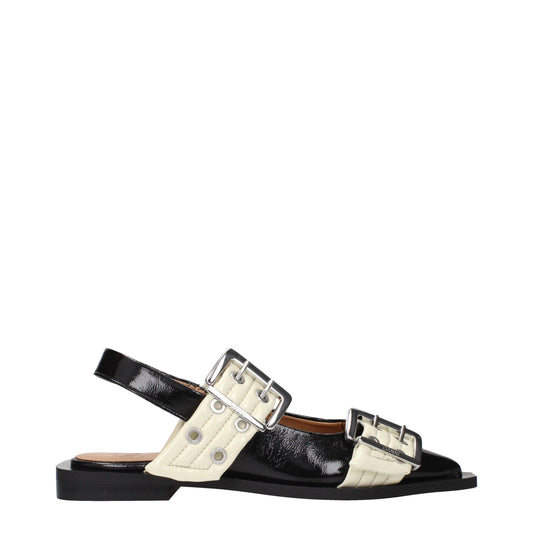 Black Polyethylene Sandals
