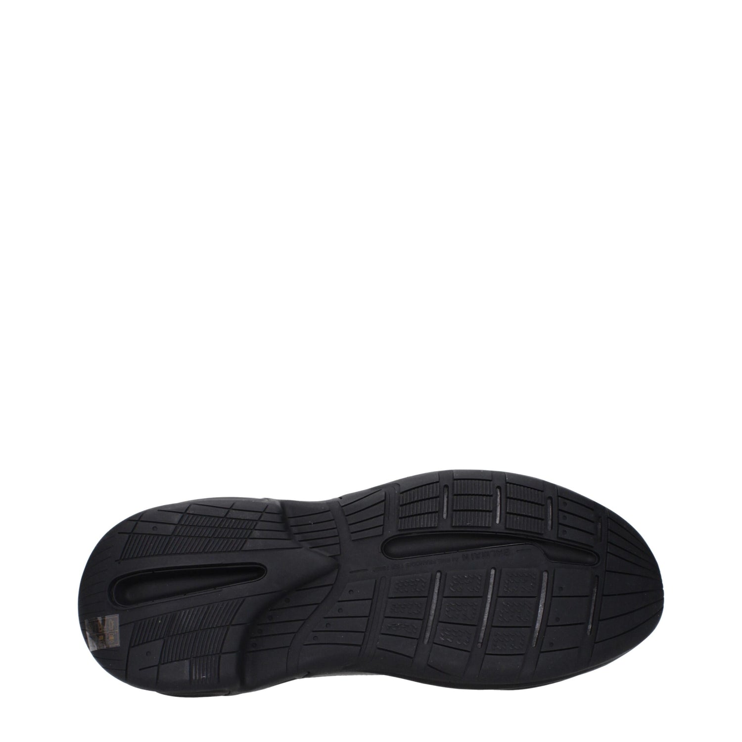Black Leather Athletic Sneakers