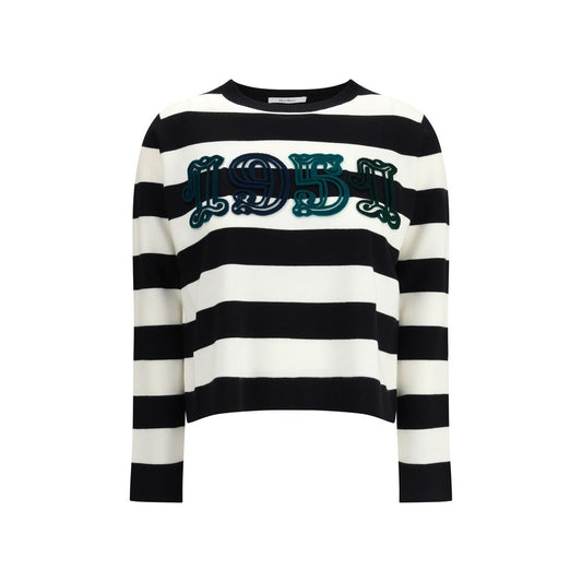 Black Fleece Wool Sweatshirt