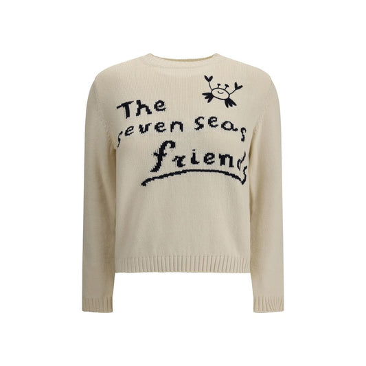 Cream Cotton Sweatshirt