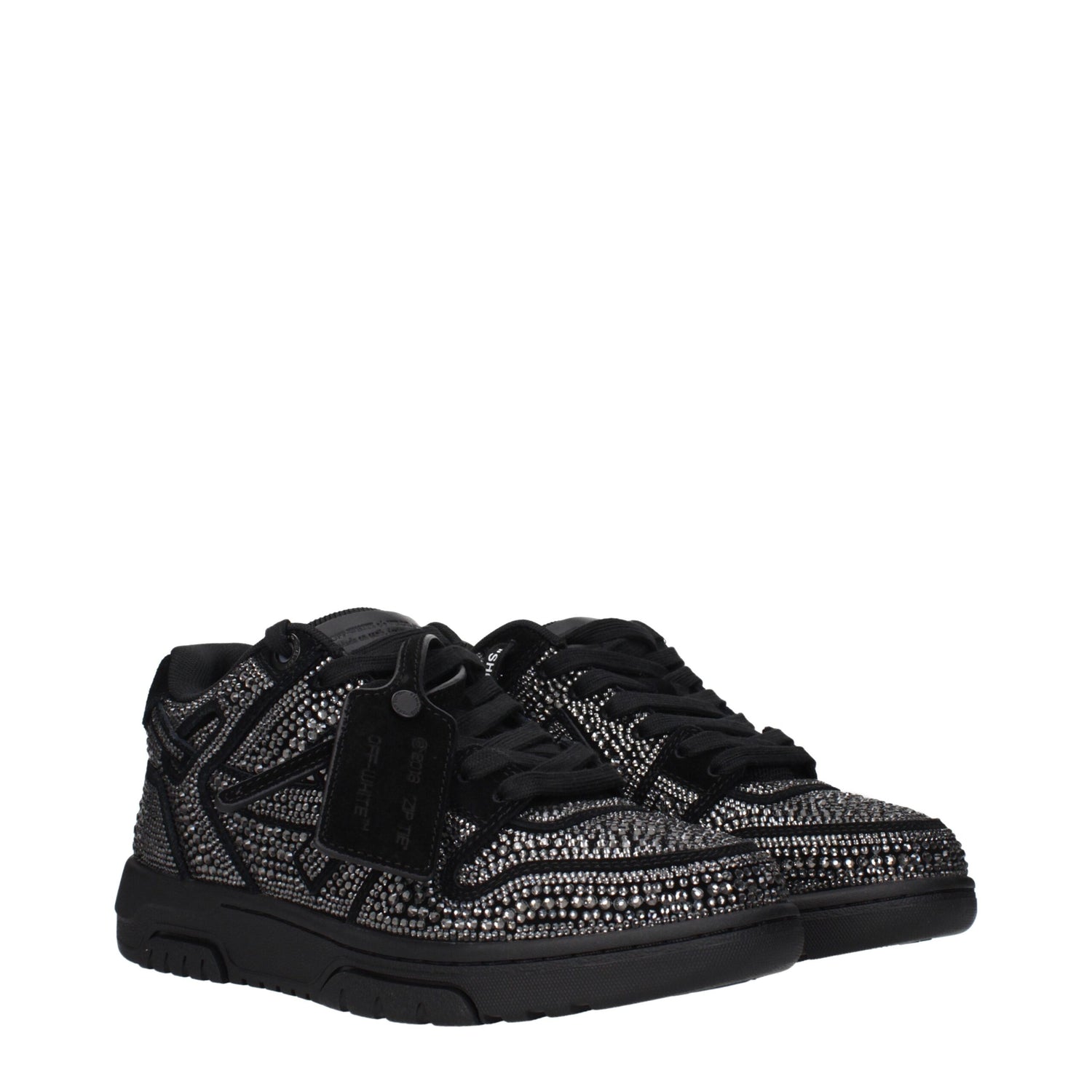 Black Leather Sneakers