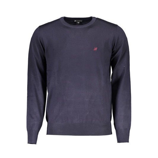 Blue Nylon Sweater