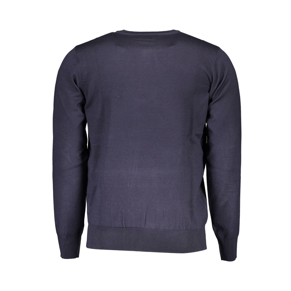 Blue Nylon Sweater