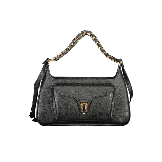 Black Leather Handbag