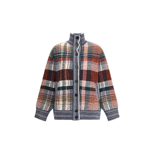 Multicolor Wool Cardigan