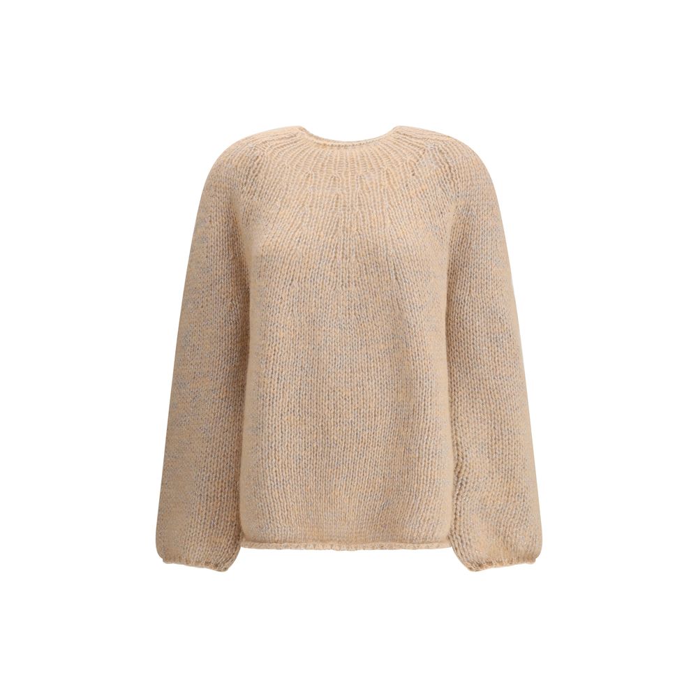 perforated rib-knit pattern Sweater
