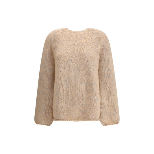perforated rib-knit pattern Sweater